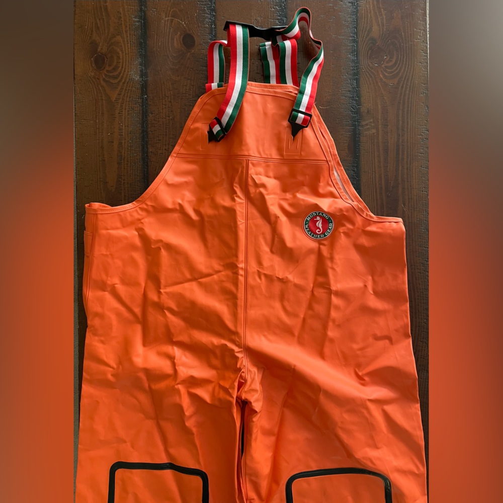 Mustang Survival weather gear rain offshore fishing gear waterproof size XXL ~